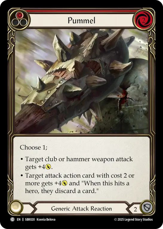 Pummel (Red) SBR020