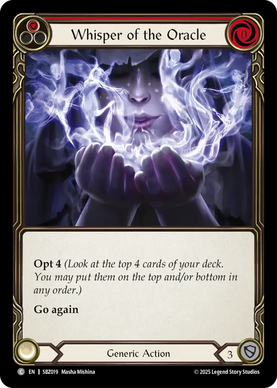 Whisper of the Oracle (Red)