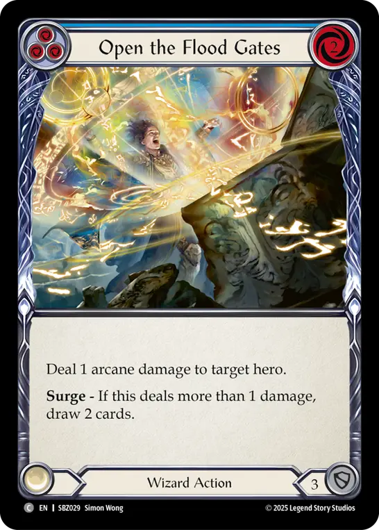 Open the Flood Gates (Blue) SBZ029