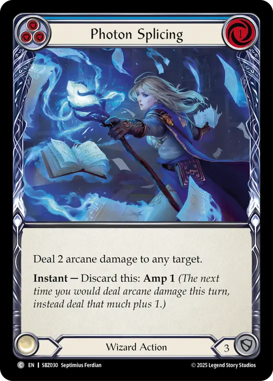 Photon Splicing (Blue) SBZ030