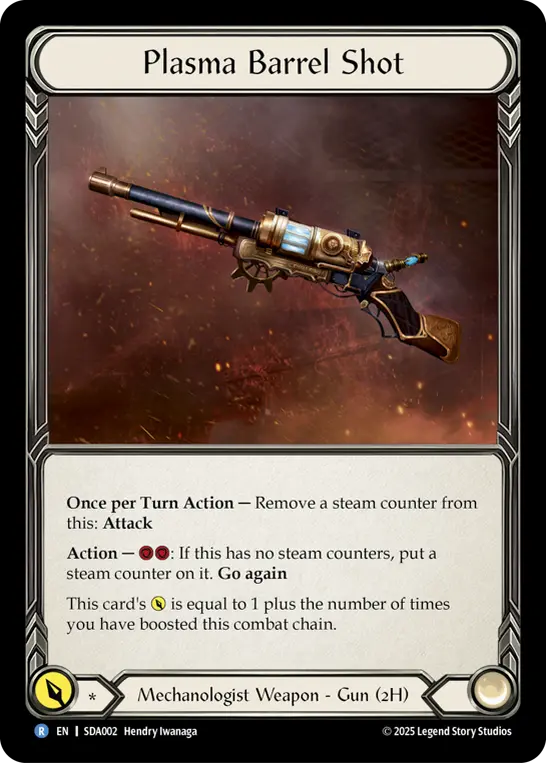 Plasma Barrel Shot SDA002