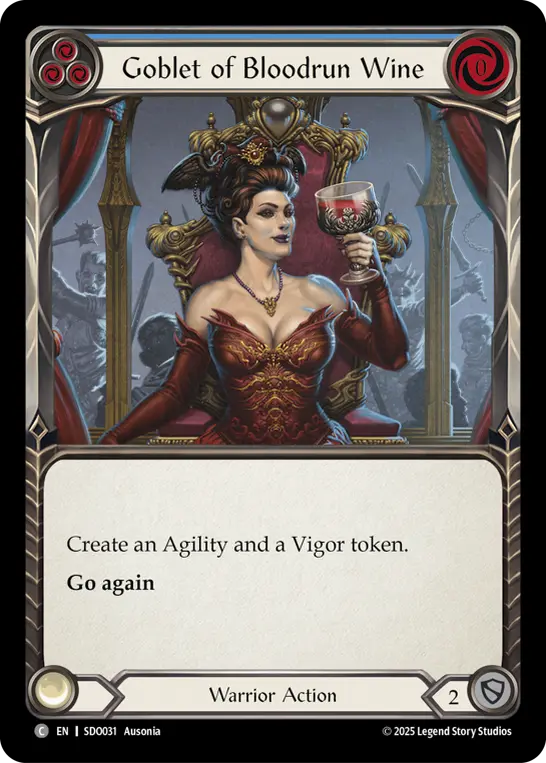 Goblet of Bloodrun Wine (Blue)