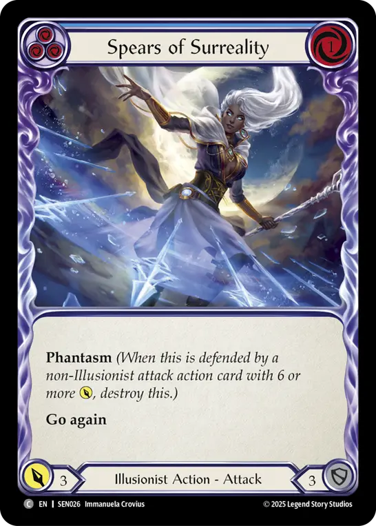 Spears of Surreality (Blue)