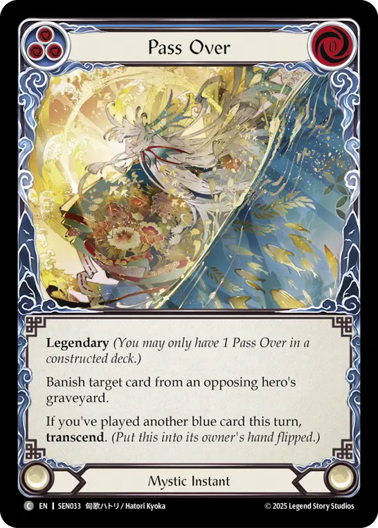 Pass Over (Blue)