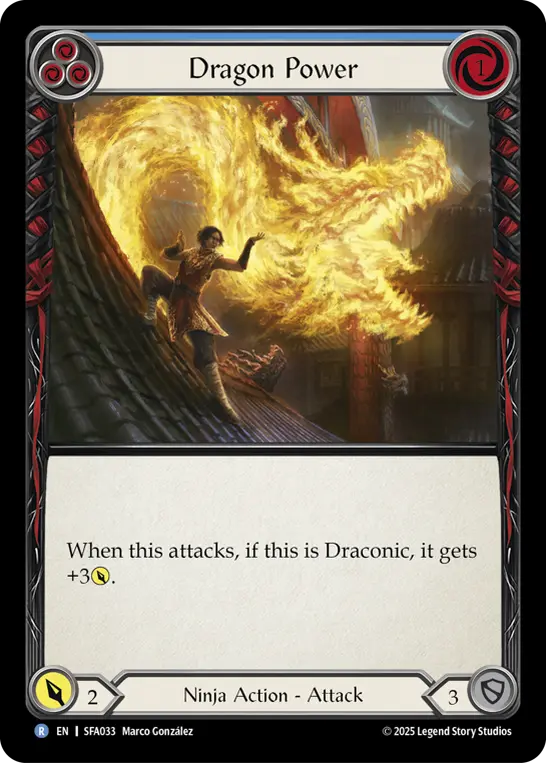 Dragon Power (Blue) SFA033
