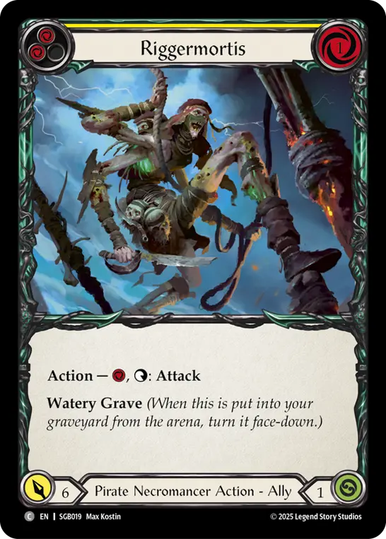 Riggermortis (Yellow) SGB019