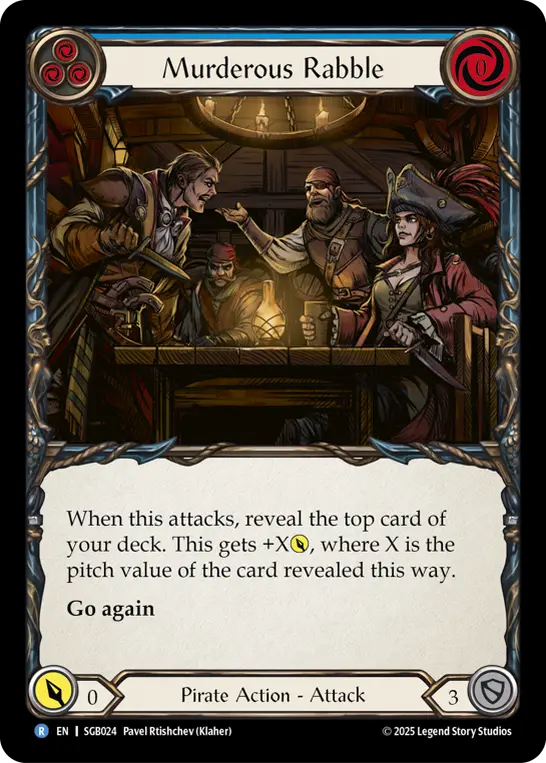 Murderous Rabble (Blue) SGB024