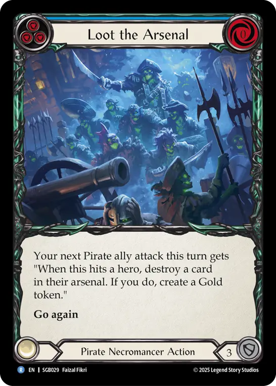 Loot the Arsenal (Blue) SGB029