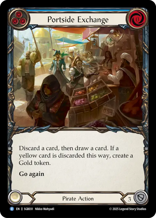 Portside Exchange (Blue) SGB031