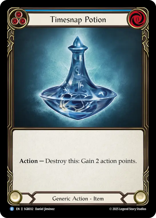 Timesnap Potion (Blue) SGB032