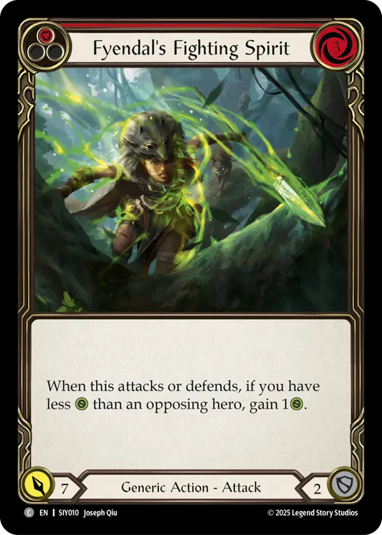 Fyendal's Fighting Spirit (Red) SIY010