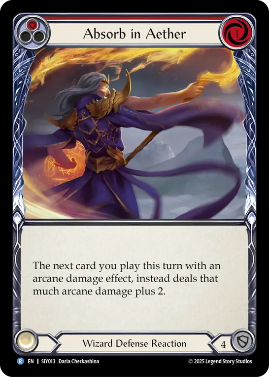 Absorb in Aether (Red) SIY013
