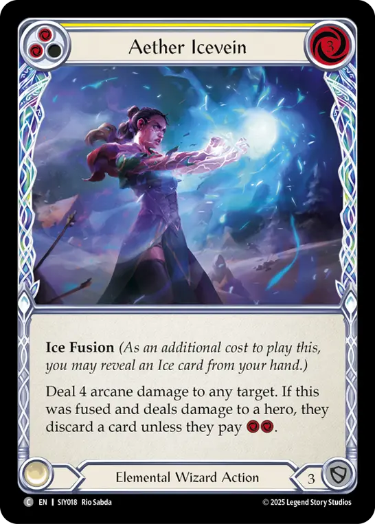 Aether Icevein (Yellow) SIY018