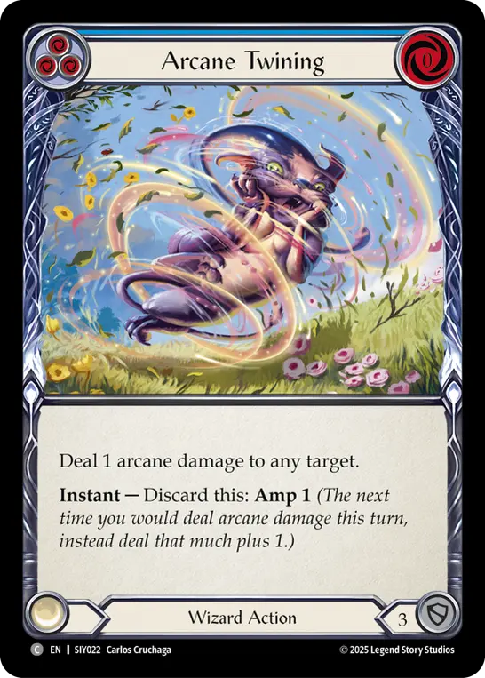 Arcane Twining (Blue) SIY022