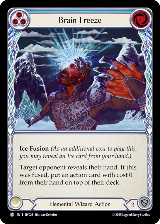 Brain Freeze (Blue) SIY023