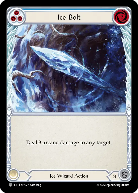 Ice Bolt (Blue) SIY027