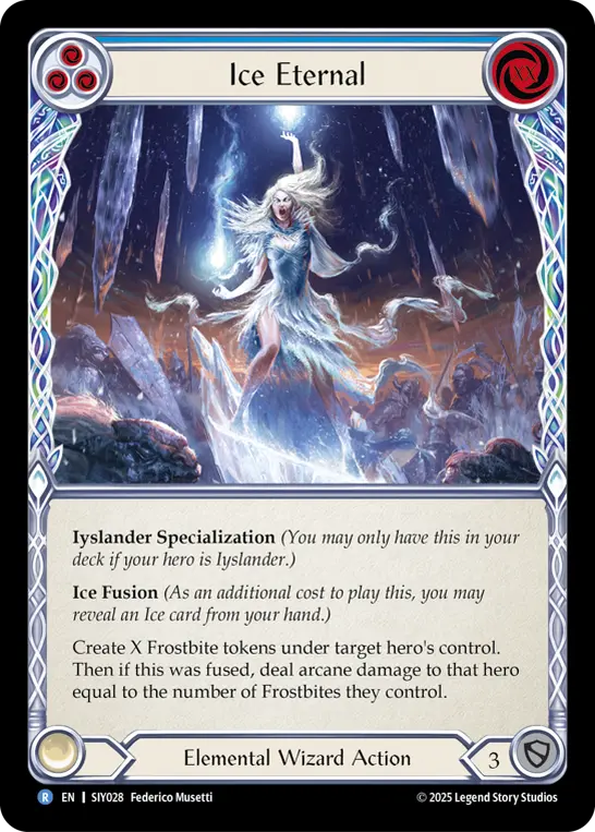 Ice Eternal (Blue) SIY028