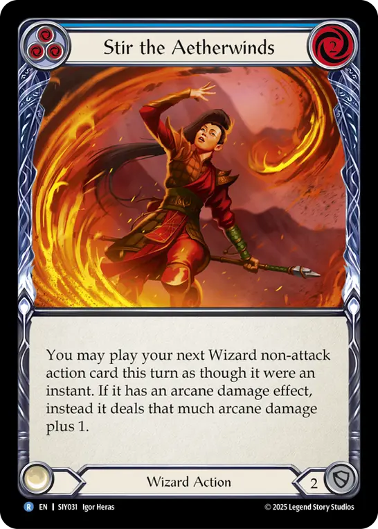 Stir the Aetherwinds (Blue) SIY031