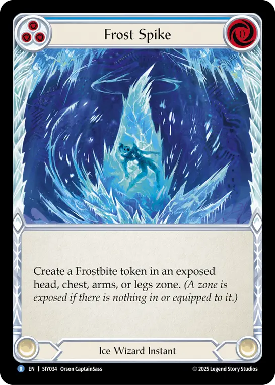 Frost Spike (Blue) SIY034