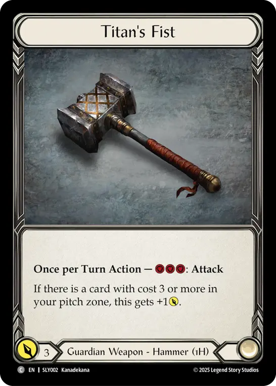 Titan's Fist SLY002