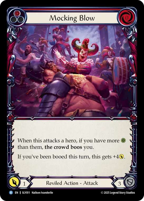 Mocking Blow (Red) SLY011