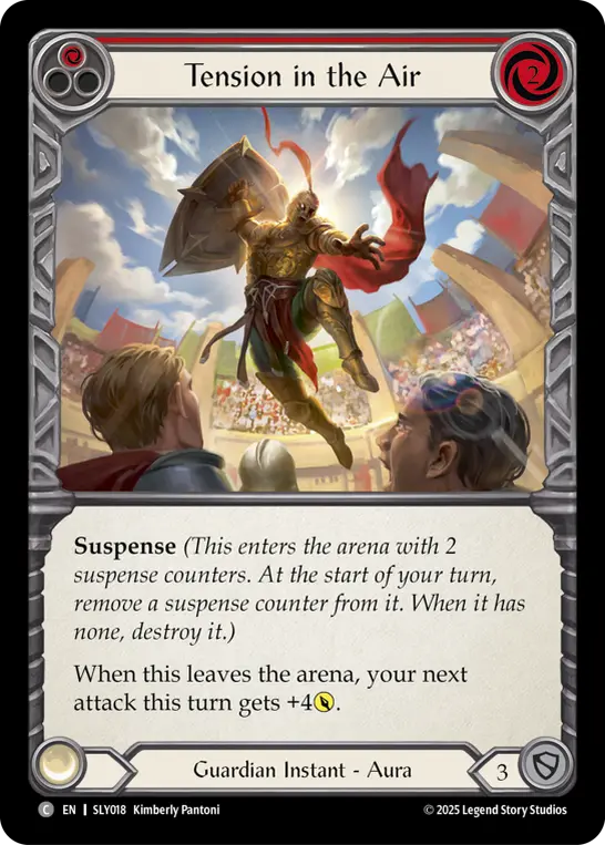 Tension in the Air (Red) SLY018