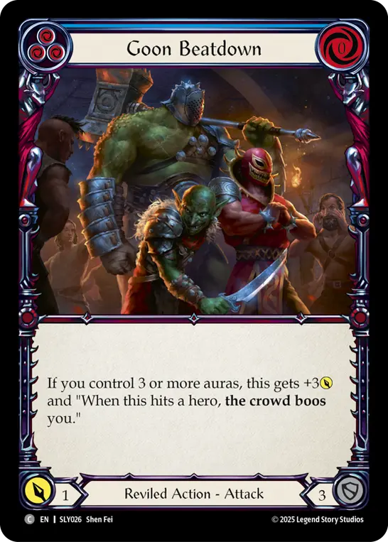 Goon Beatdown (Blue) SLY026