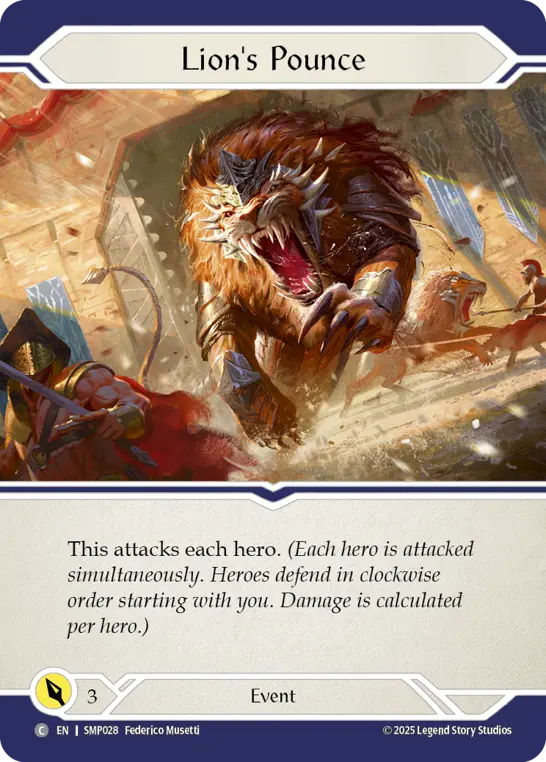 Lion's Pounce SMP028