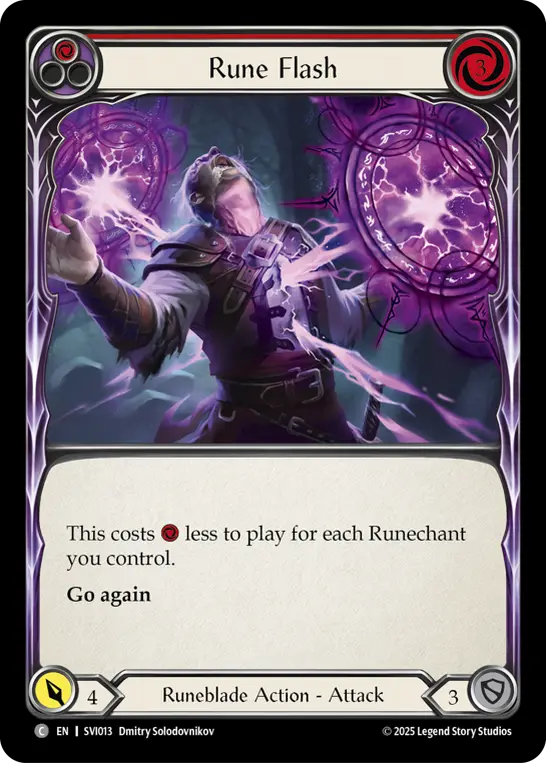 Rune Flash (Red) SVI013