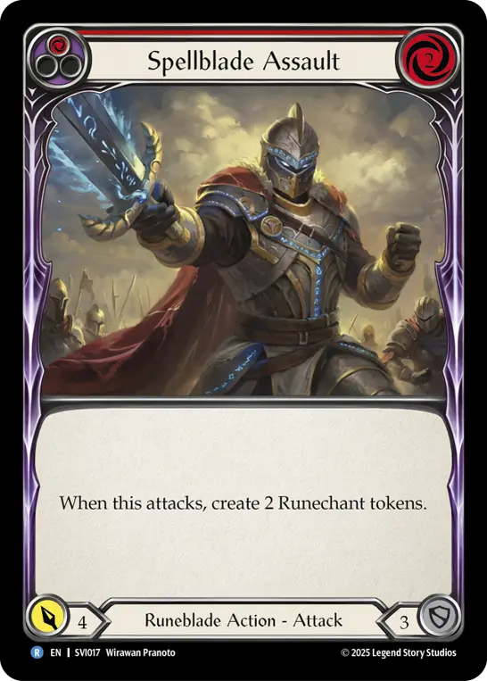 Spellblade Assault (Red) SVI017