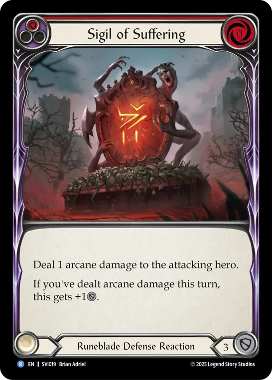 Sigil of Suffering (Red) SVI019