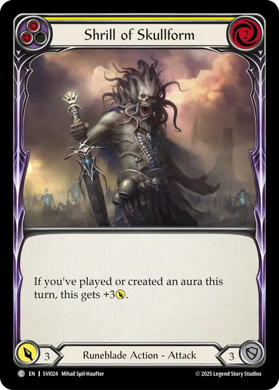 Shrill of Skullform (Yellow) SVI024