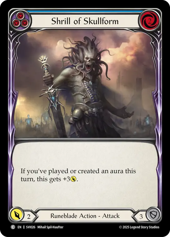 Shrill of Skullform (Blue) SVI026