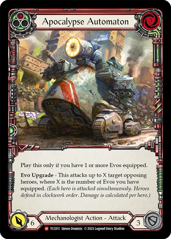 Apocalypse Automaton (Red)
