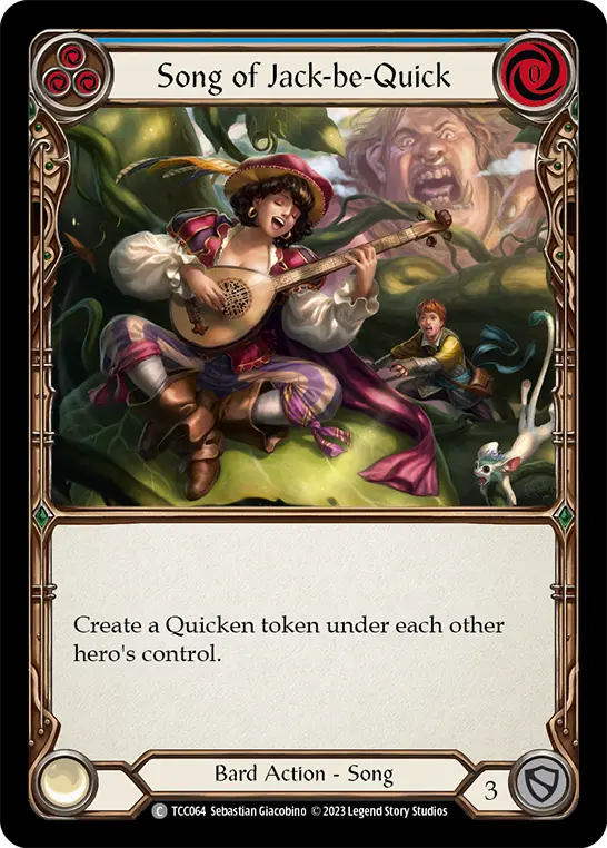 Song of Jack-be-Quick (Blue) TCC064