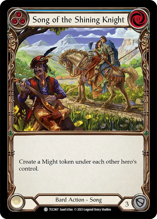 Song of the Shining Knight (Blue) TCC067