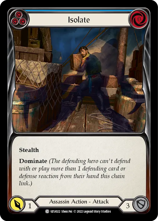 Isolate (Blue) UZU022