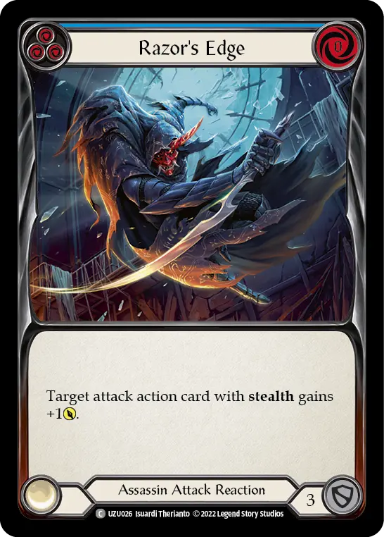 Razor's Edge (Blue) UZU026