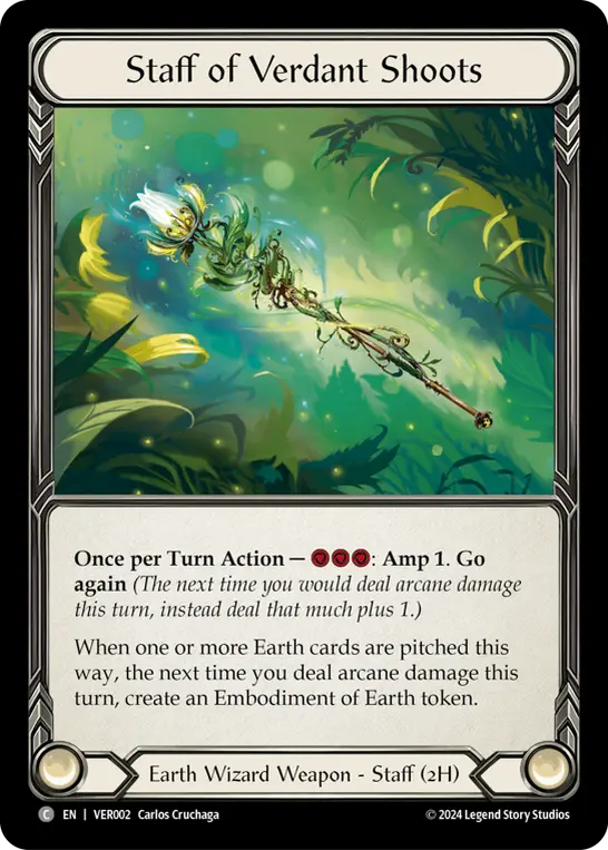 Staff of Verdant Shoots VER002