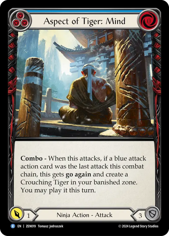 Aspect of Tiger: Mind (Blue)