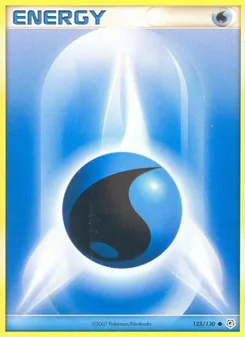 Water Energy 125/130, carta de Pokémon de Diamante & Perla