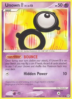 Unown B 66/130