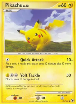 Pikachu 70/100