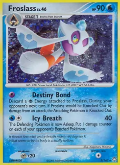 Froslass 3/146, carta de Pokémon de Despertar de las Leyendas