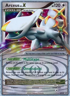 Arceus DP53, carta de Pokémon de DP Black Star Promos