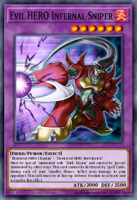 HÉROE Malvado Infernal Sniper DP06-012
