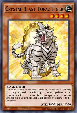 Bestia de Cristal Tigre Topacio DP07-004