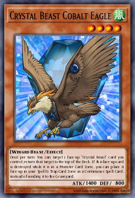 Bestia de Cristal Águila Cobalto DP07-006