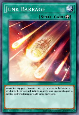Andanada de Basura DP08-019, carta de Yu-Gi-Oh! de Duelist Pack: Yusei