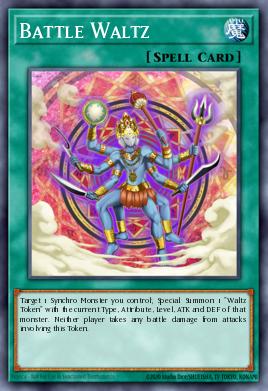 Vals de la Batalla DP10-023, carta de Yu-Gi-Oh! de Duelist Pack: Yusei 3